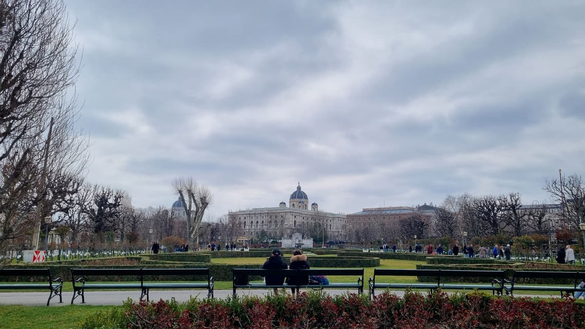 The Volksgarten in Vienna