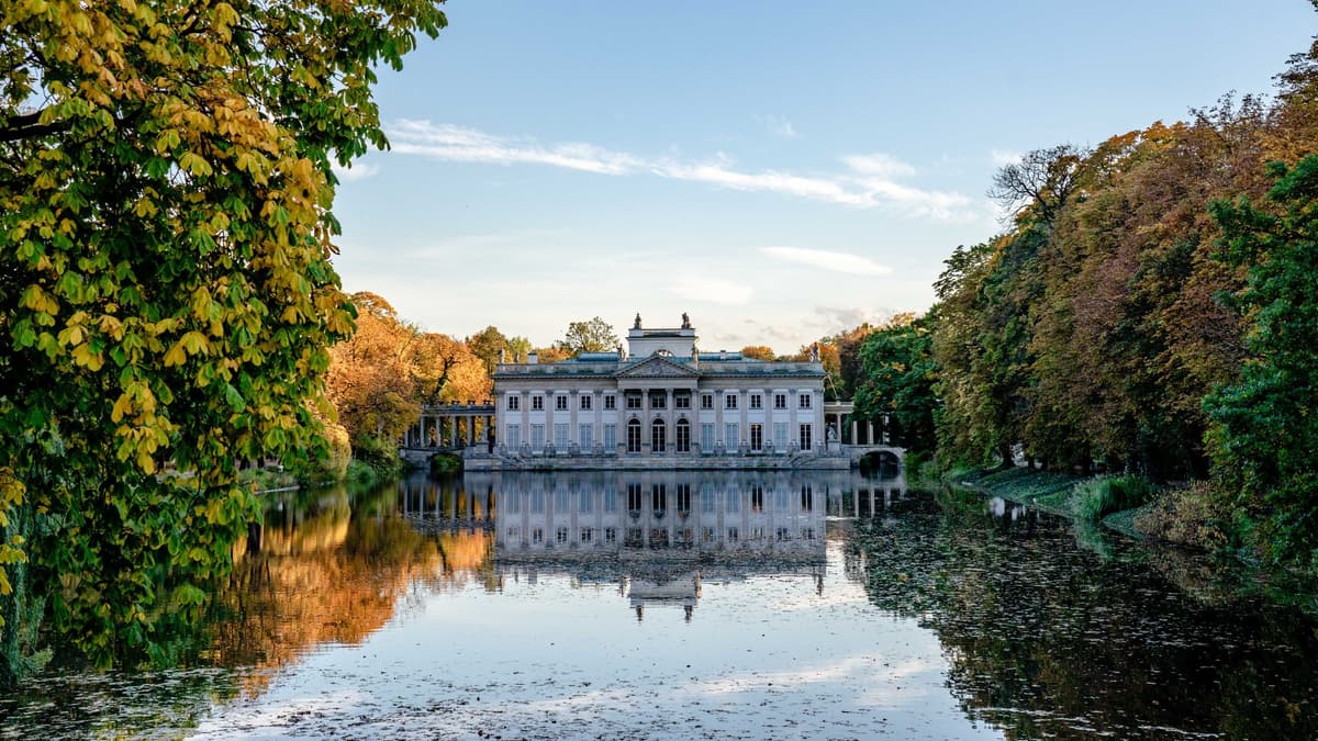 Lazienki park Warsaw
