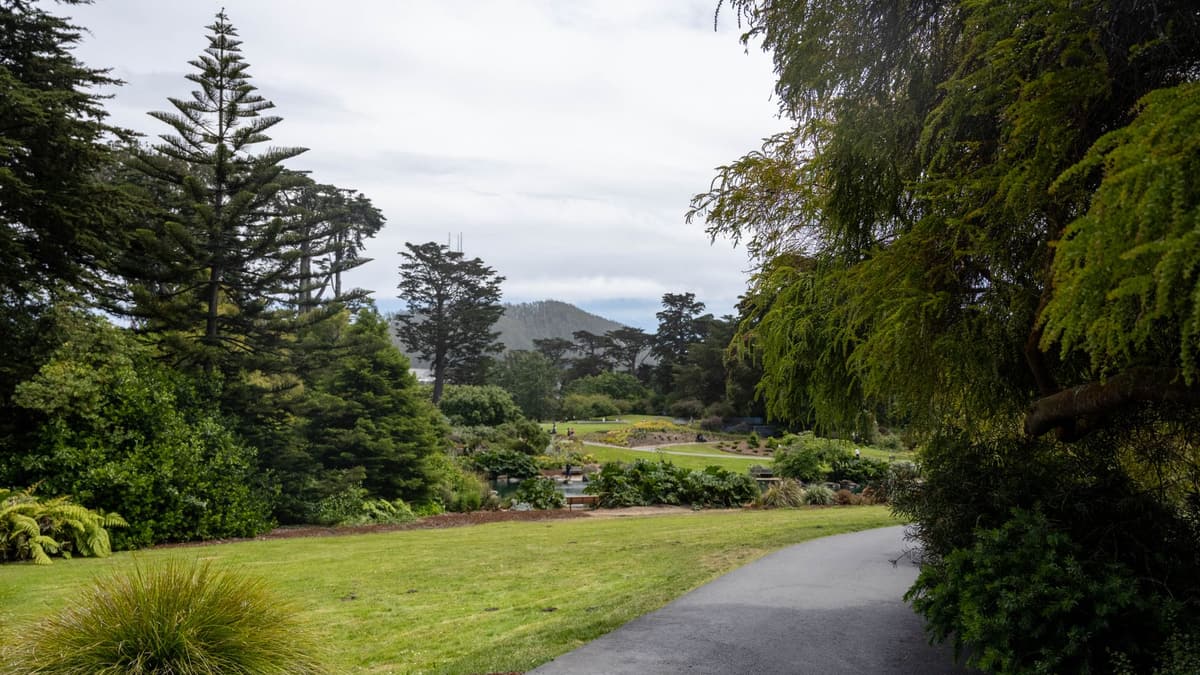 Der Botanische Garten von Wellington