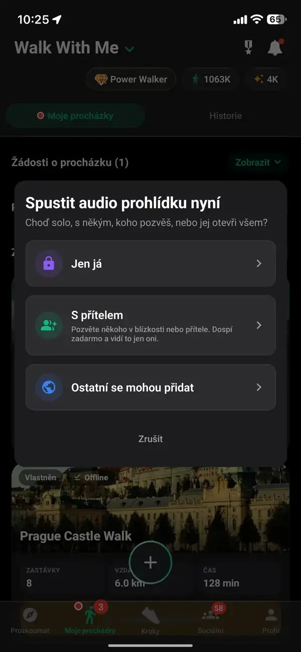 Jděte sami, nebo někoho pozvěte