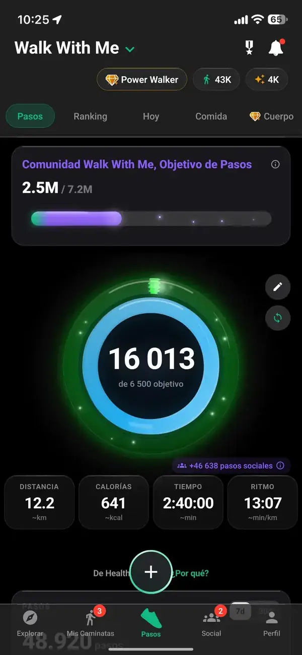 Your steps today