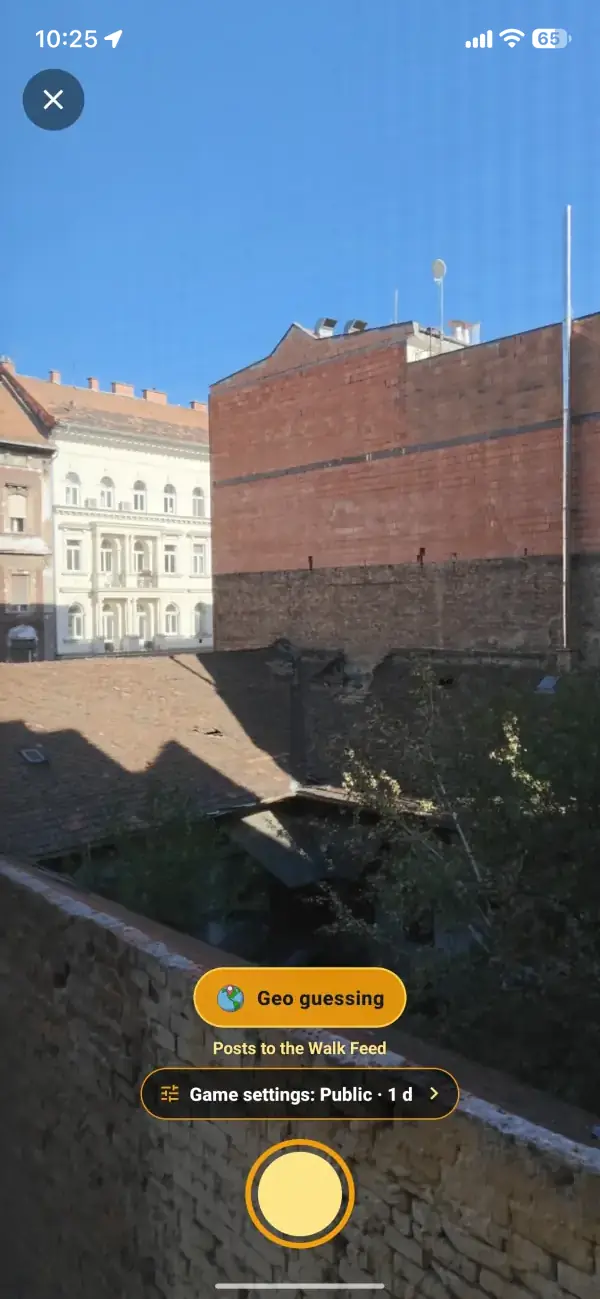 Фотографування Геопередбачення вбудованою камерою
