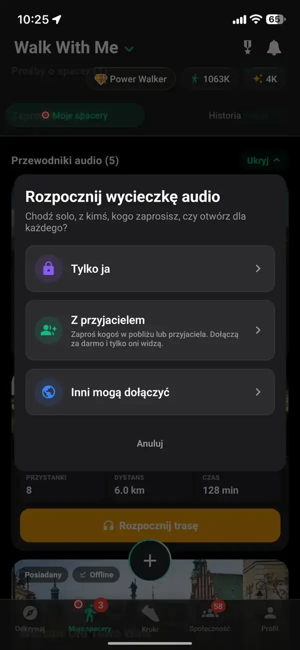 Idź sam lub zaproś kogoś