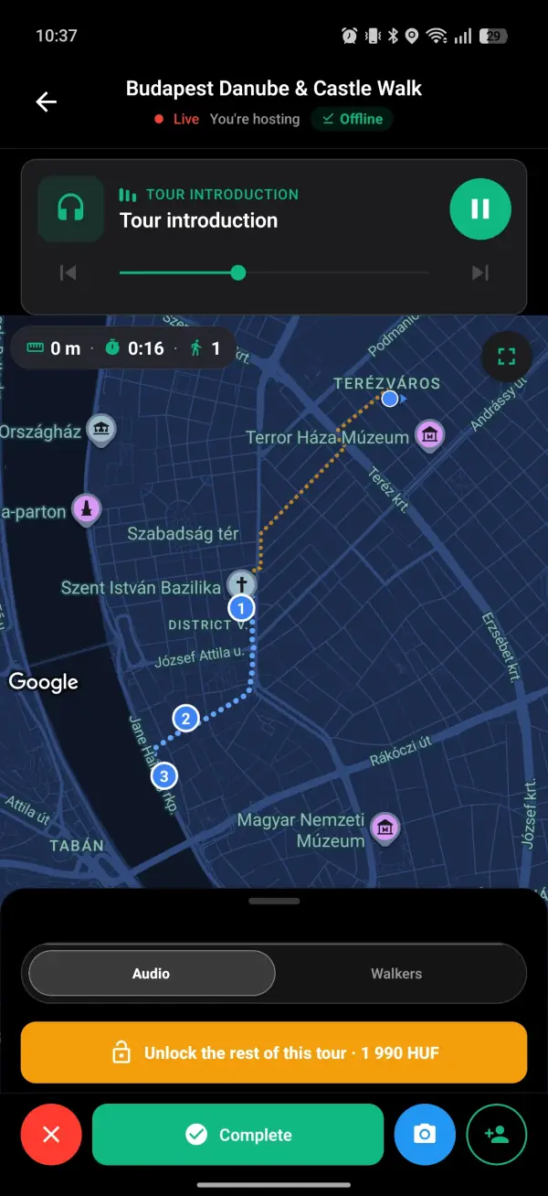 Press Play and Walk