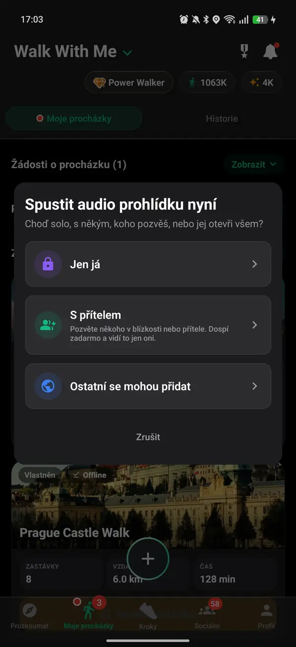 Jděte sami, nebo někoho pozvěte
