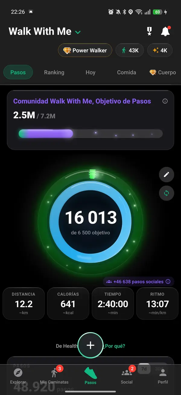 Your steps today