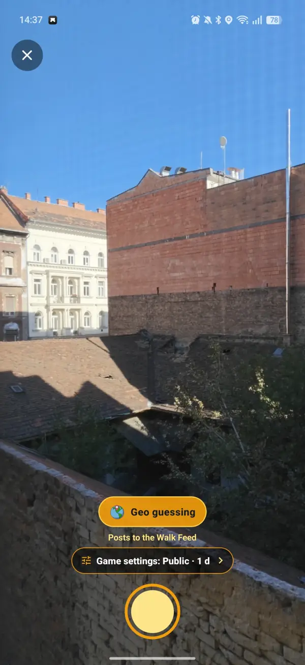 Фотографування Геопередбачення вбудованою камерою