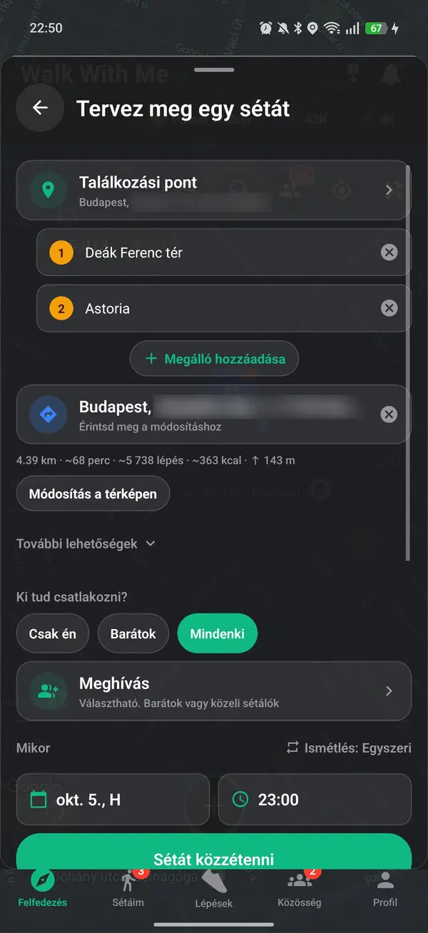Tervezd meg az útvonalat
