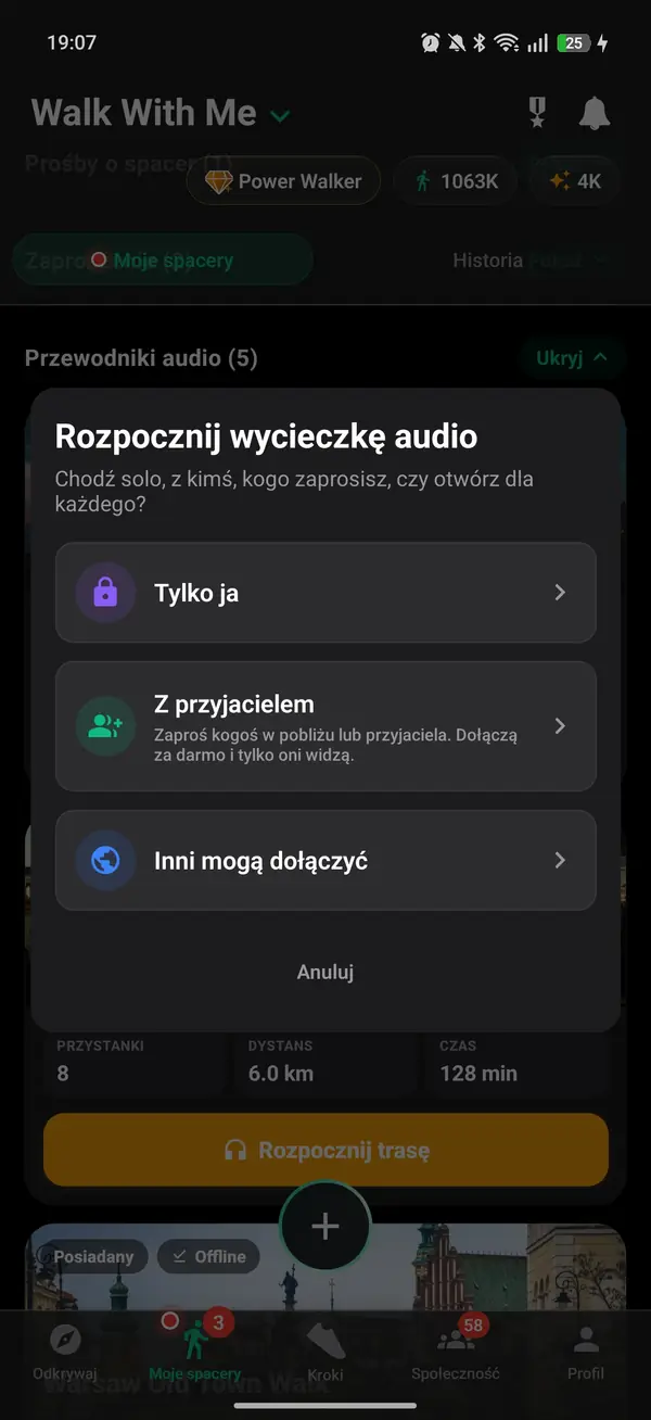 Idź sam lub zaproś kogoś