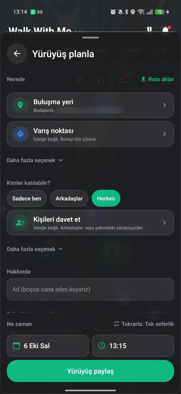 Rotayı Planlayın